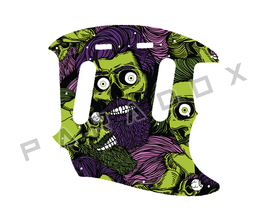 Custom Pickguard For 2012 - 2019 Made in Indonesia Squier by Fender Classic Vibe Mustang