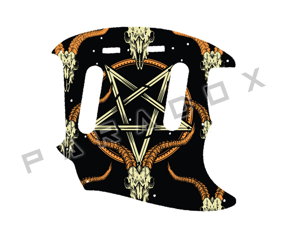 Custom Pickguard For 2012 - 2019 Made in Indonesia Squier by Fender Classic Vibe Mustang