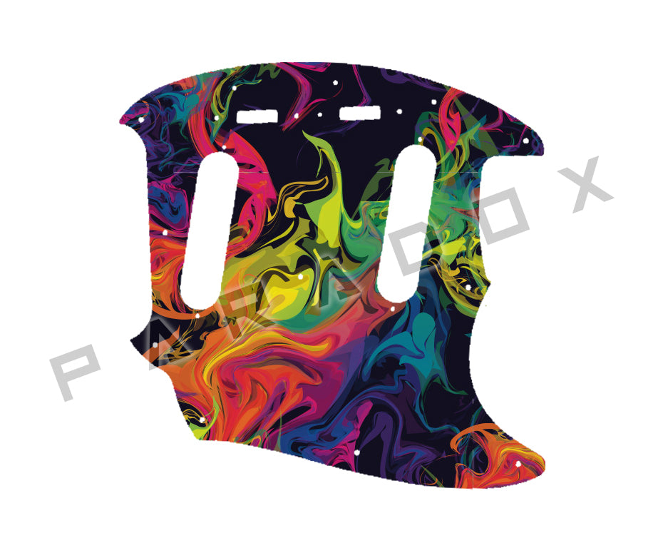 Custom Pickguard For 2012 - 2019 Made in Indonesia Squier by Fender Classic Vibe Mustang