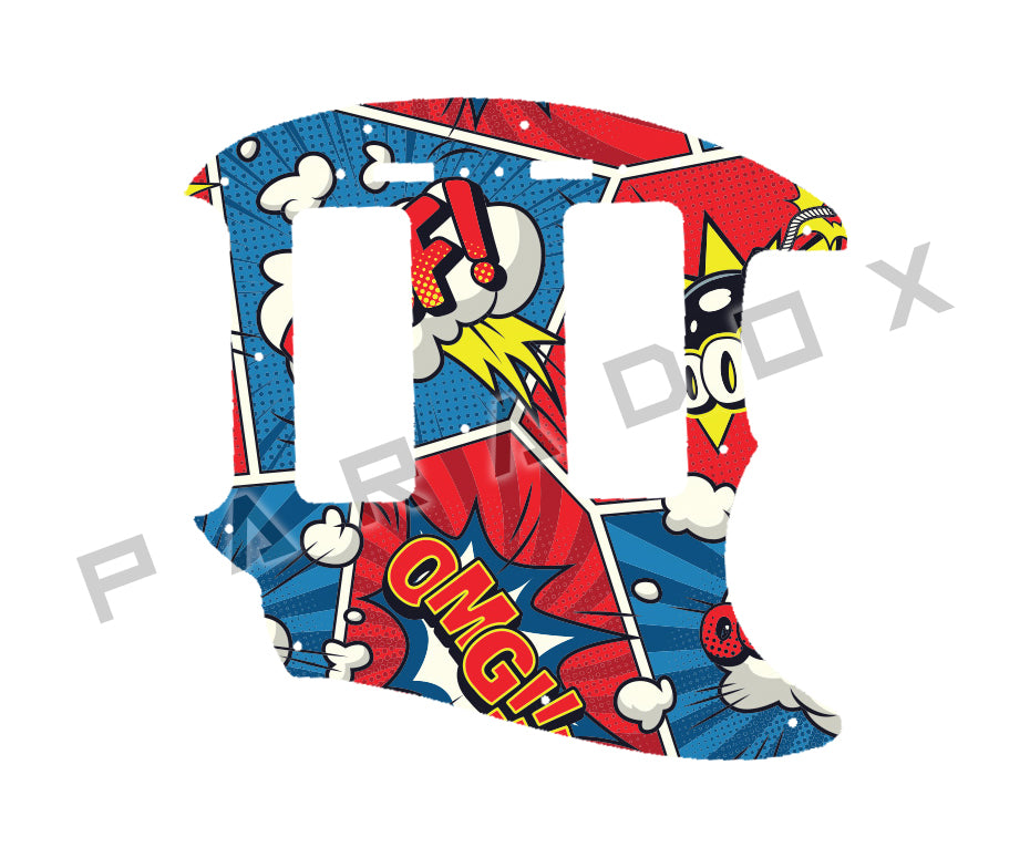Custom Pickguard For 2014 - Present Made in China Fender Modern Player Mustang