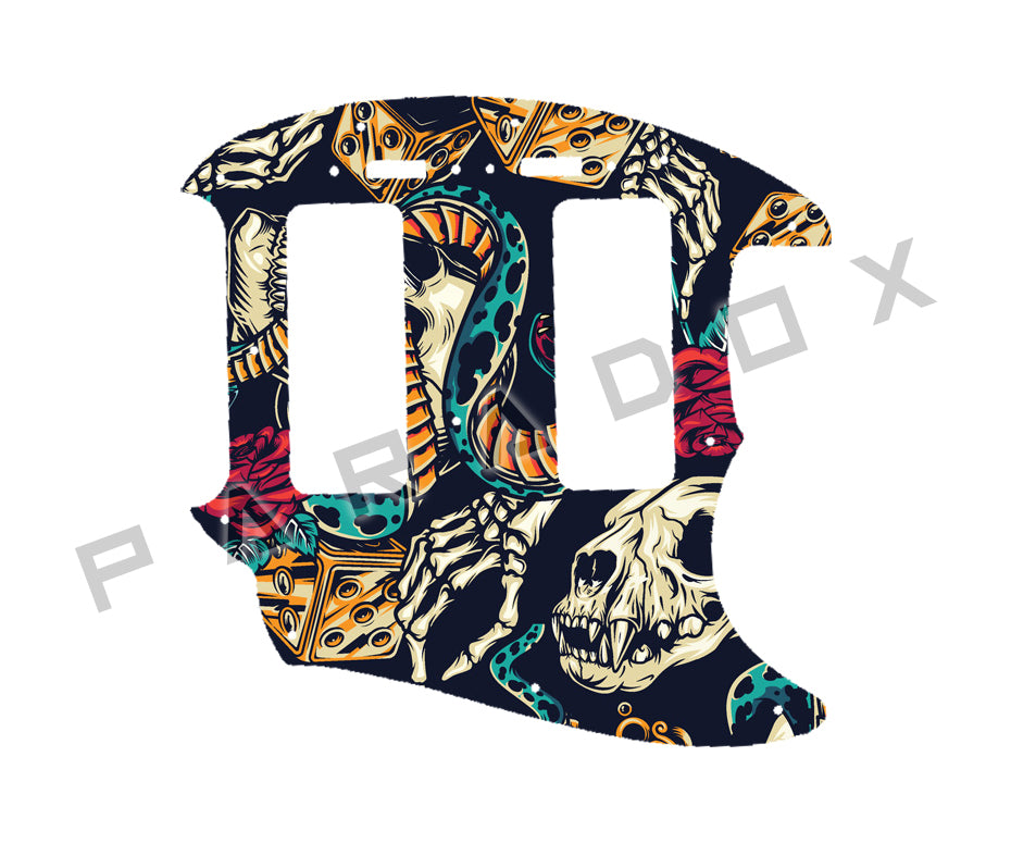 Custom Pickguard For 2014 - Present Made in China Fender Modern Player Mustang