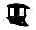 Custom Pickguard For 2017 - 2024 Made in China Squier By Fender Bullet Mustang H-H