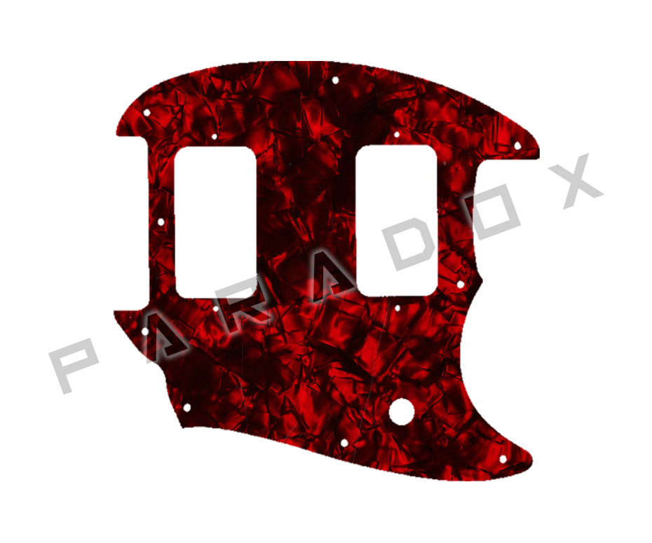 Custom Pickguard For 2017 - 2024 Made in China Squier By Fender Bullet Mustang H-H