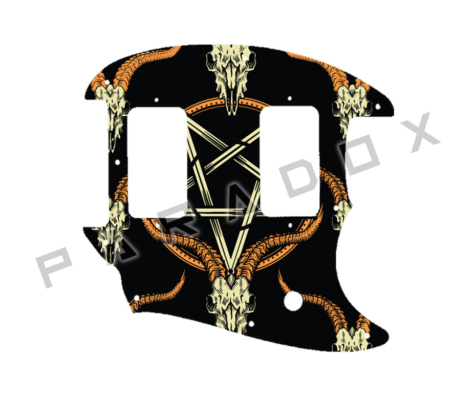 Custom Pickguard For 2017 - 2024 Made in China Squier By Fender Bullet Mustang H-H