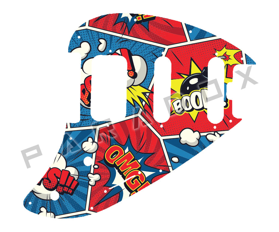 Custom Pickguard For 2010 - Present Made in America Ernie Ball Music Man Silhouette Special HSS Bass