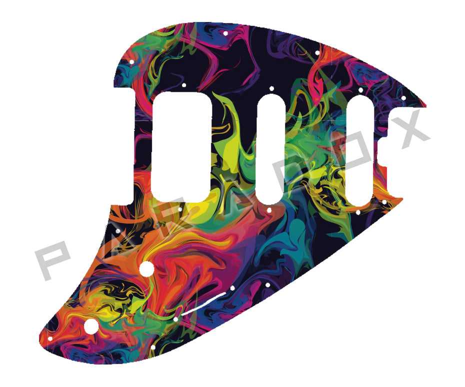 Custom Pickguard For 2010 - Present Made in America Ernie Ball Music Man Silhouette Special HSS Bass