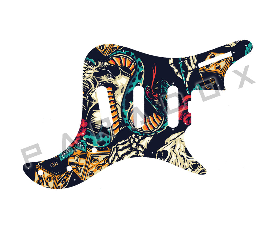 Custom Pickguard For 2020 - 2025 Made in America Nordstrand V2 Acinonyx Short Scale Bass