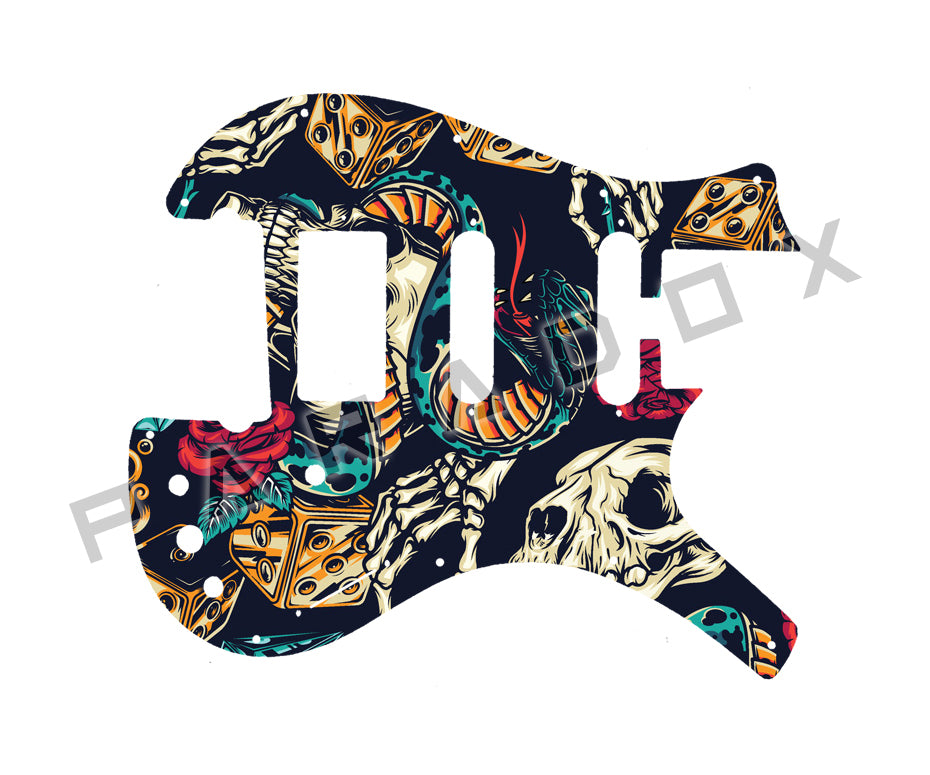 Custom Pickguard For 1997 Made in America Parker Nitefly NFV2 HSS