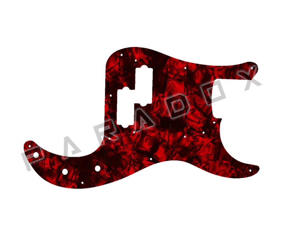 Custom Pickguard For 2000 - 2024 Made in America Fender 1963 Fender Custom Shop Precision Bass Journeyman Relic