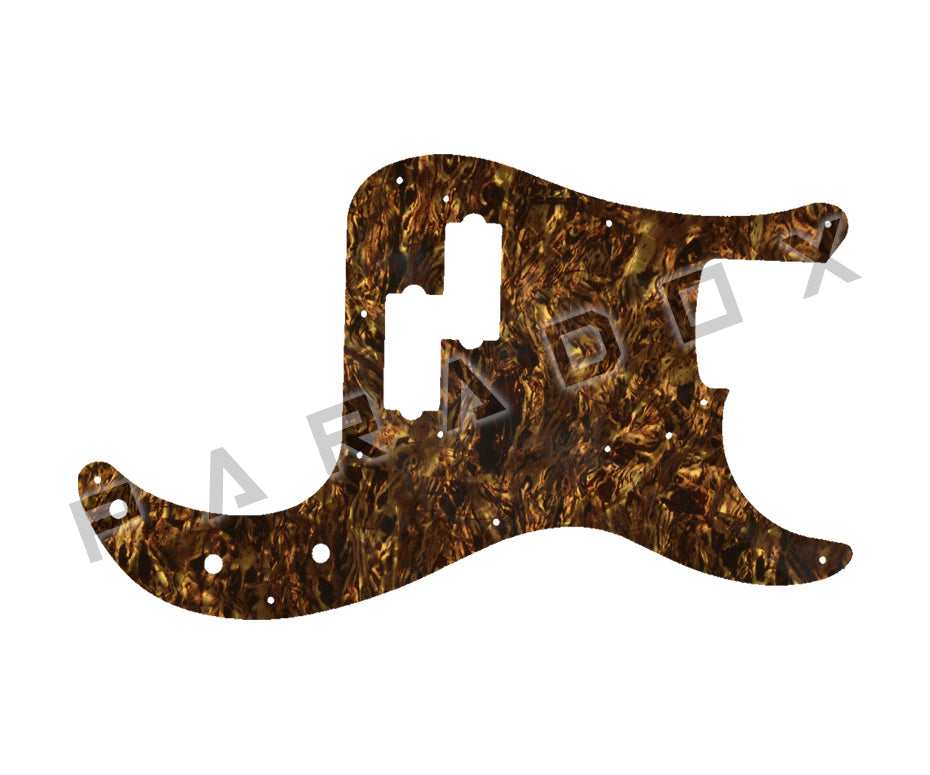 Custom Pickguard For 2000 - 2024 Made in America Fender 1963 Fender Custom Shop Precision Bass Journeyman Relic