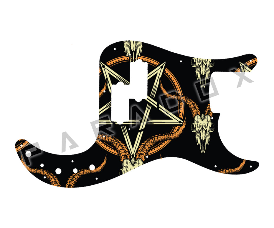 Custom Pickguard For 1983 - 1985 Made in America Fender Elite Precision Bass II with P-Bass Pickups