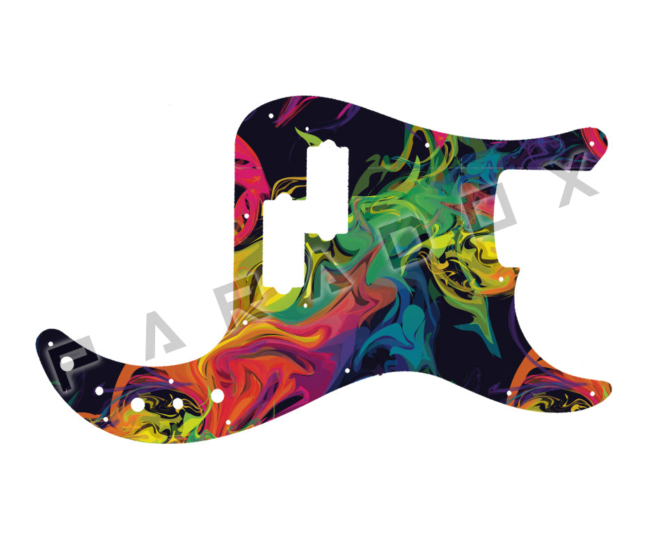 Custom Pickguard For 1983 - 1985 Made in America Fender Elite Precision Bass II with P-Bass Pickups