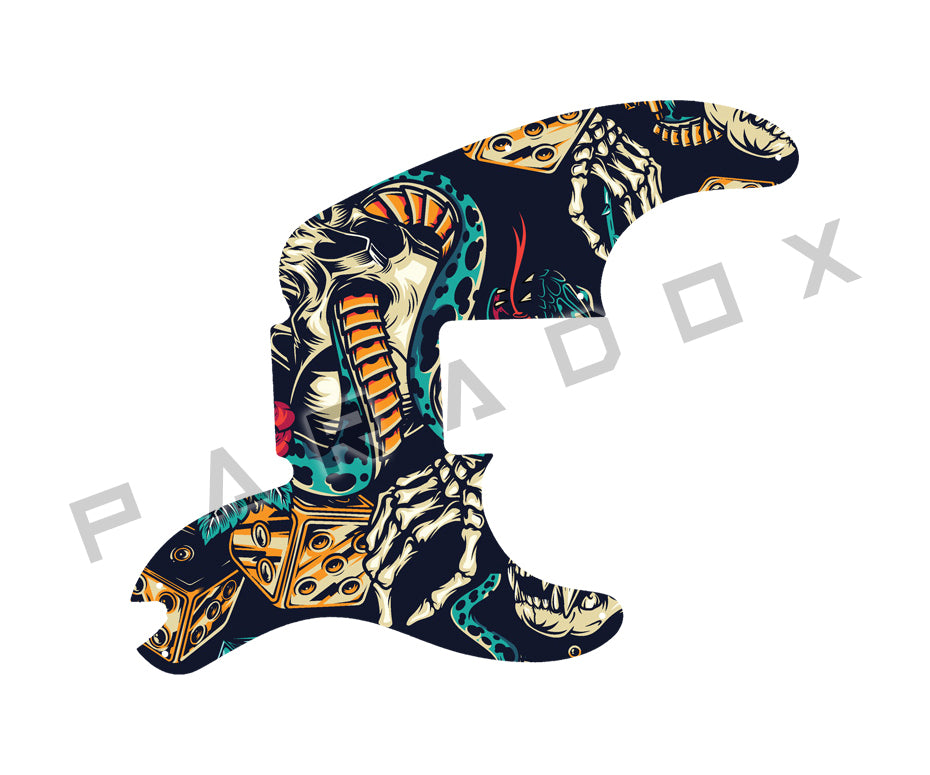 Custom Pickguard For 2015 - 2025 Made in America Mike Dirnt Road Worn Artist Series Signature Precision Bass