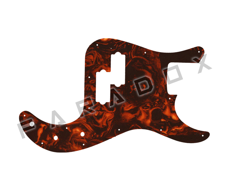 Custom Pickguard For 1984-1987 Made in Japan Fender PB331 P Bass Medium Scale 32"