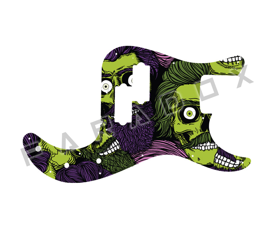 Custom Pickguard For 1984-1987 Made in Japan Fender PB331 P Bass Medium Scale 32"