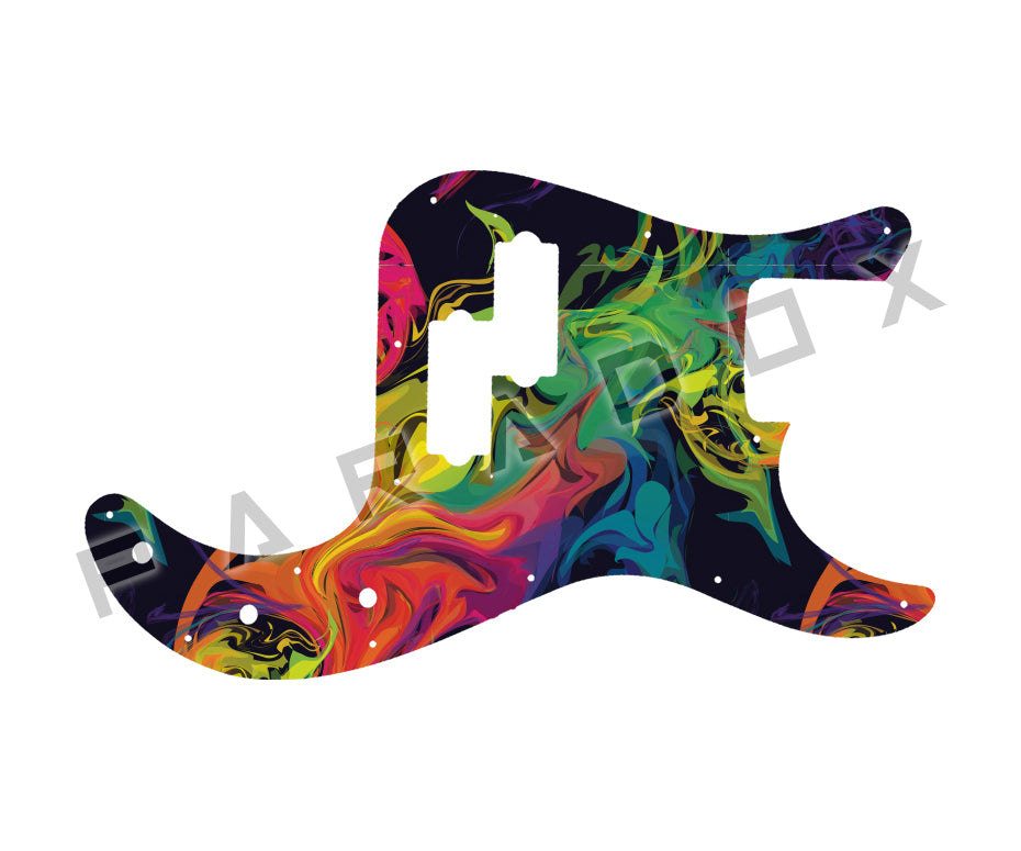 Custom Pickguard For 1984-1987 Made in Japan Fender PB331 P Bass Medium Scale 32"