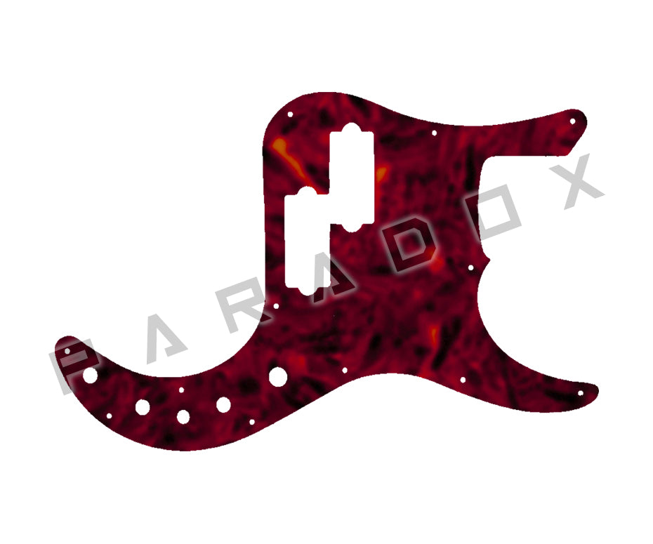 Custom Pickguard For 1989 - 1993 Made in America Fender Precision Bass Plus Deluxe Series