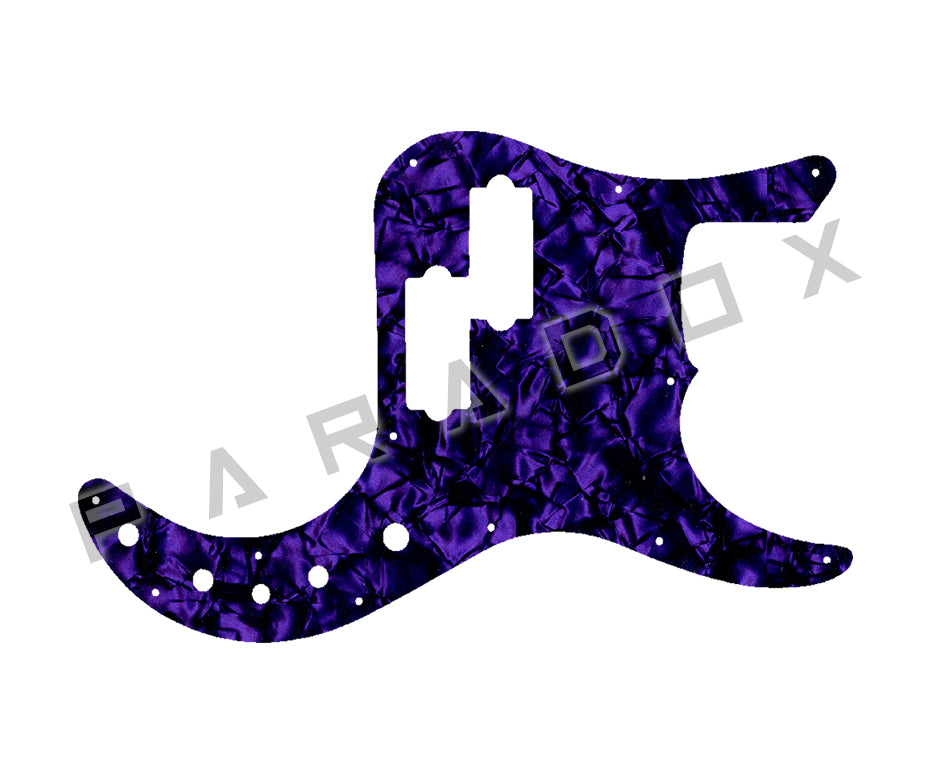 Custom Pickguard For 1989 - 1993 Made in America Fender Precision Bass Plus Deluxe Series