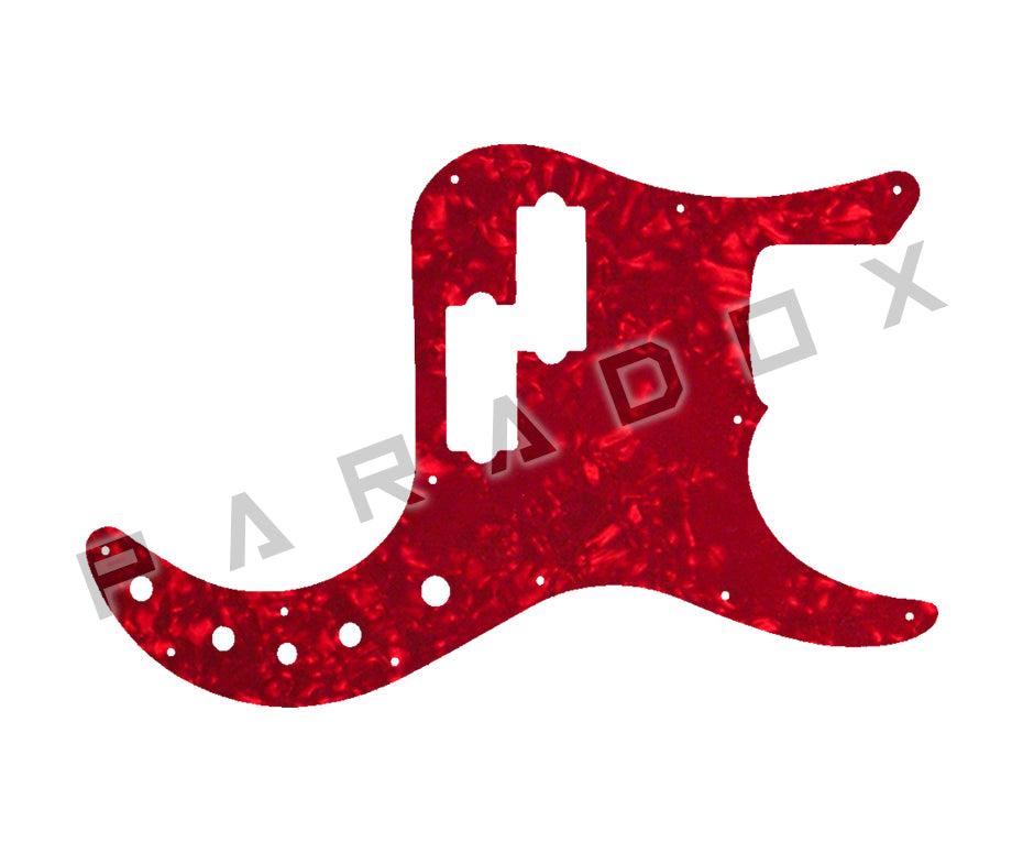 Custom Pickguard For 1989 - 1993 Made in America Fender Precision Bass Plus Deluxe Series