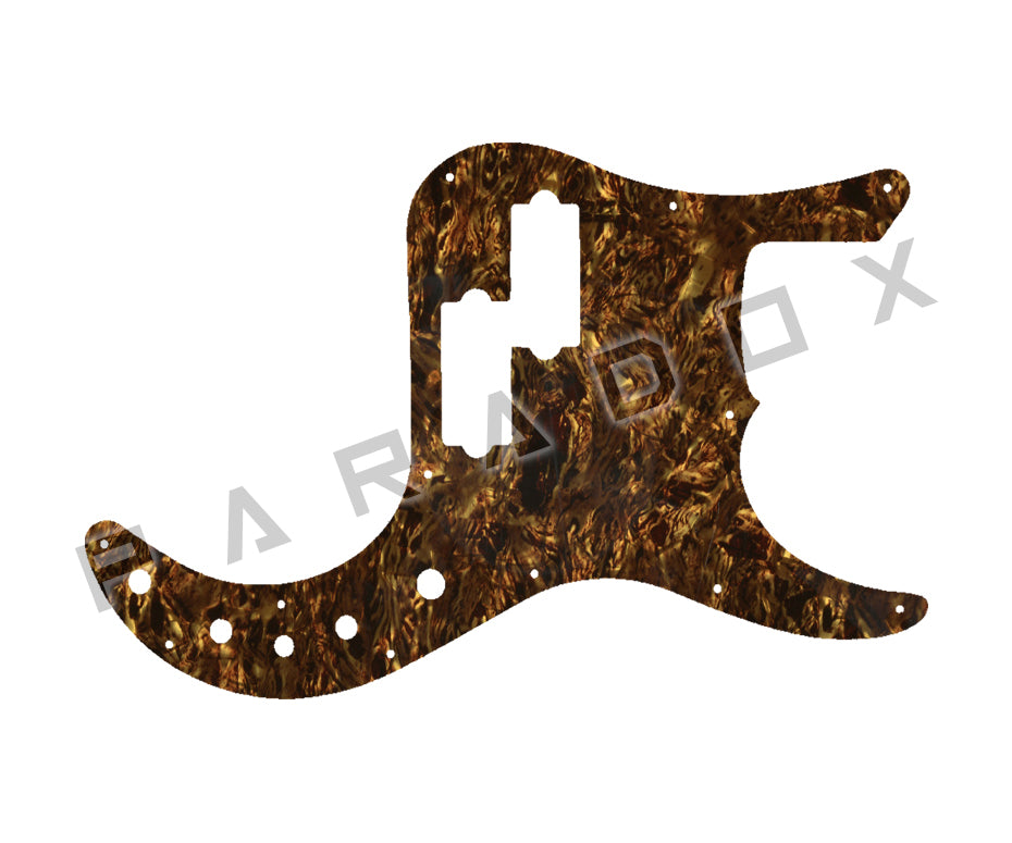 Custom Pickguard For 1989 - 1993 Made in America Fender Precision Bass Plus Deluxe Series