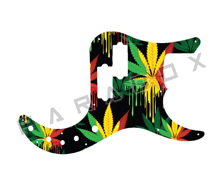 Custom Pickguard For 1989 - 1993 Made in America Fender Precision Bass Plus Deluxe Series