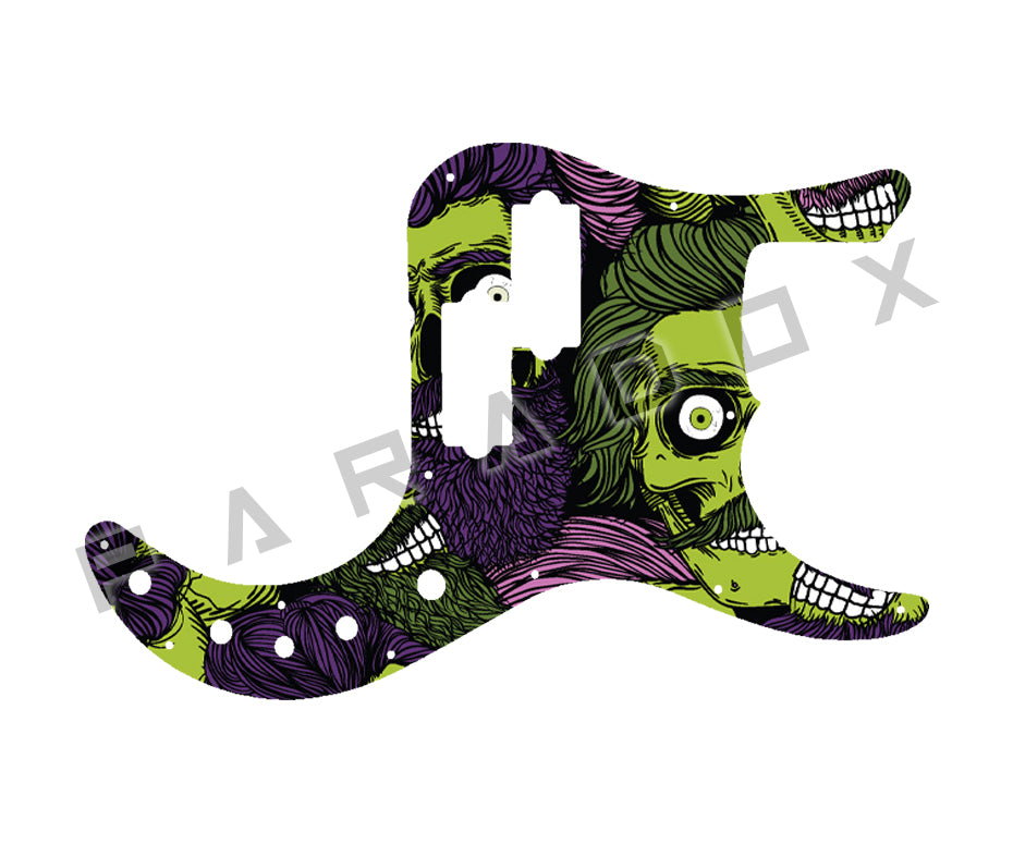 Custom Pickguard For 1989 - 1993 Made in America Fender Precision Bass Plus Deluxe Series