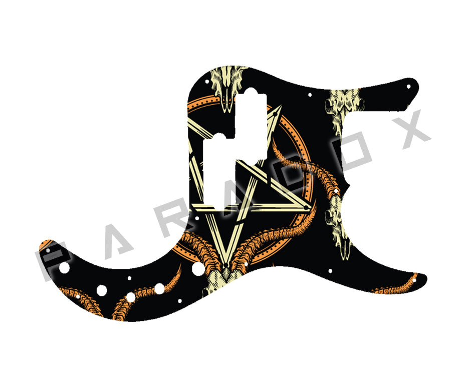 Custom Pickguard For 1989 - 1993 Made in America Fender Precision Bass Plus Deluxe Series