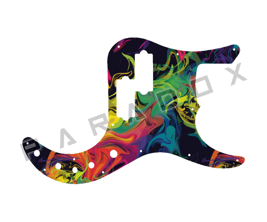 Custom Pickguard For 1989 - 1993 Made in America Fender Precision Bass Plus Deluxe Series