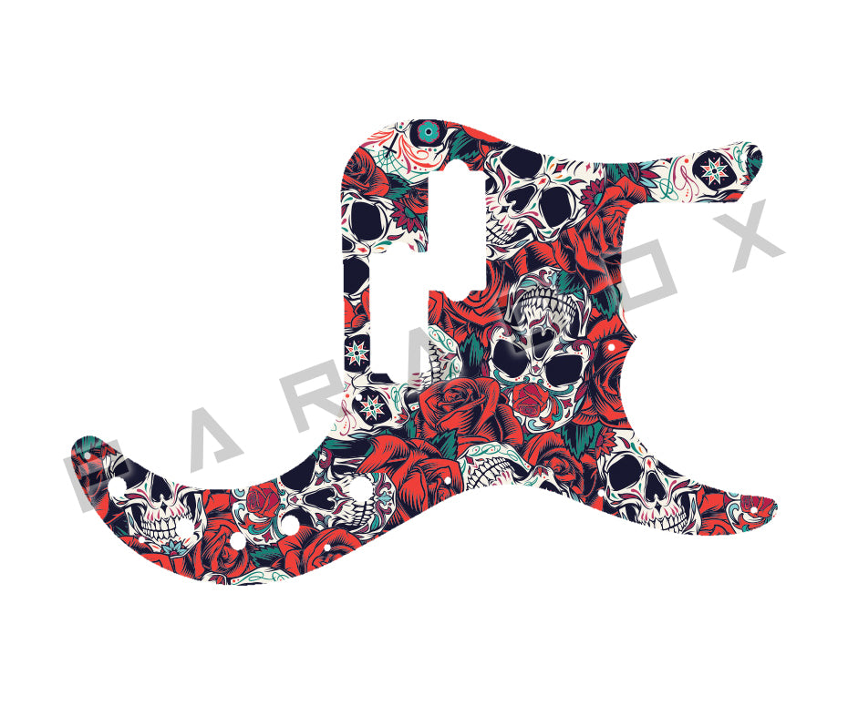 Custom Pickguard For 1989 - 1993 Made in America Fender Precision Bass Plus Deluxe Series