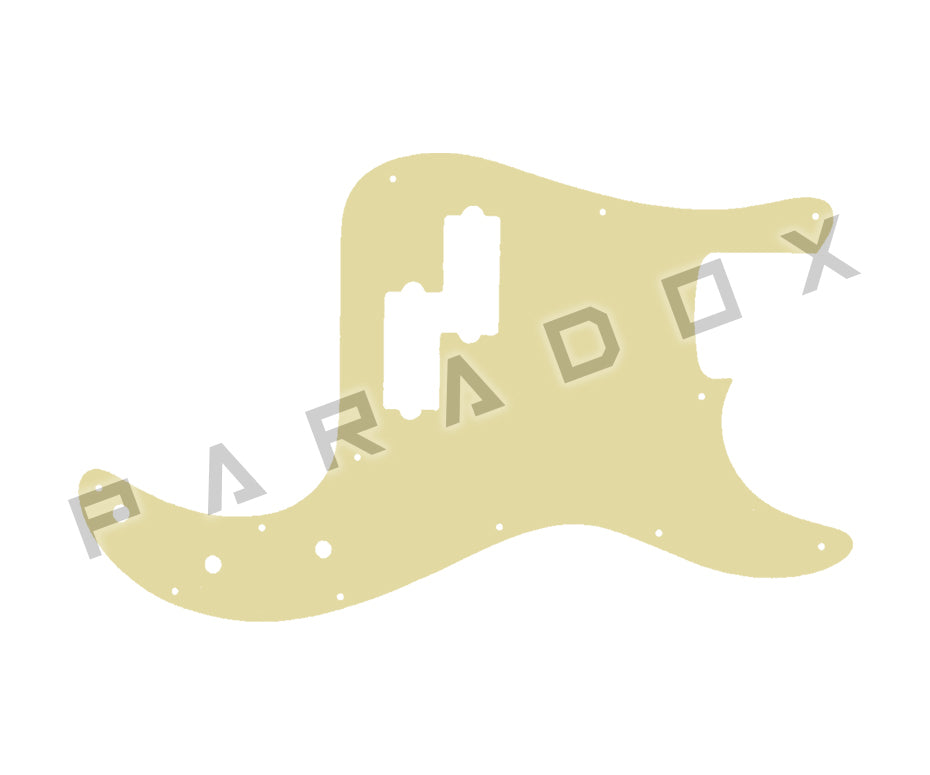 Custom Pickguard For 1989 - 1992 Made in Korea Squier by Fender II Precision Bass