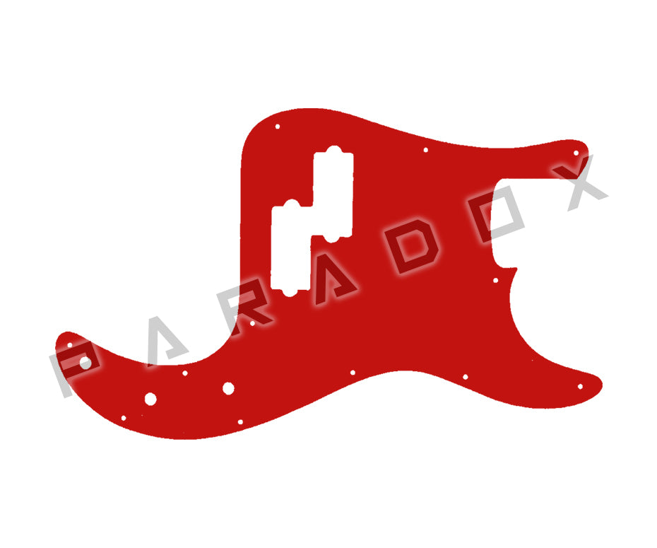 Custom Pickguard For 1989 - 1992 Made in Korea Squier by Fender II Precision Bass