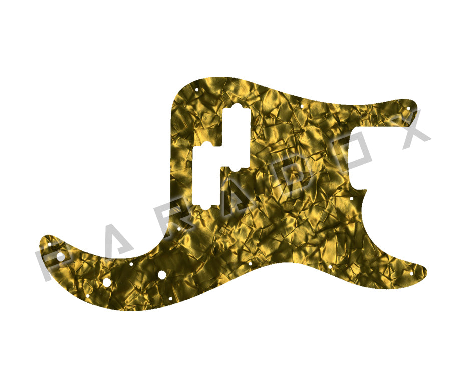 Custom Pickguard For 1989 - 1992 Made in Korea Squier by Fender II Precision Bass