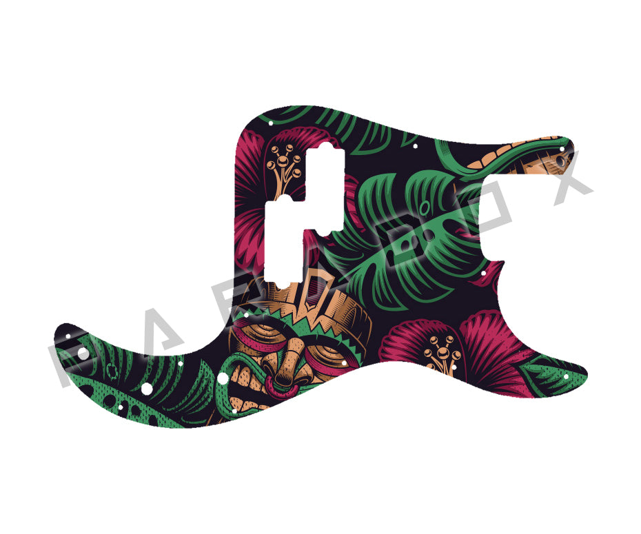 Custom Pickguard For 1989 - 1992 Made in Korea Squier by Fender II Precision Bass