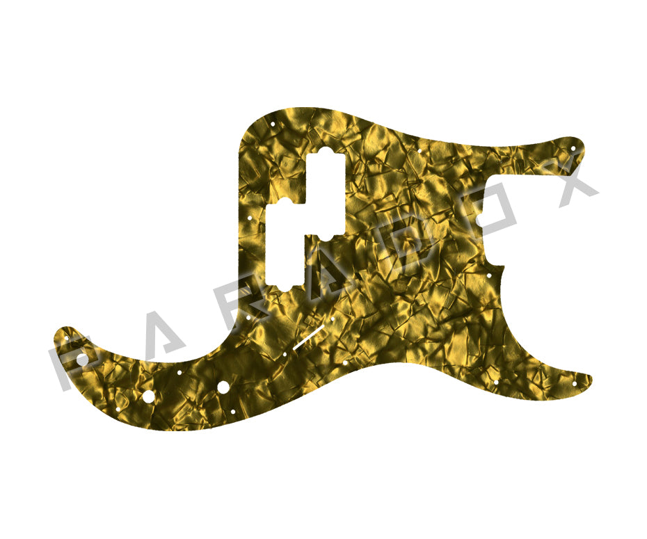 Custom Pickguard For 2019 - 2025 Made in America Fender Artist Series Tony Franklin Fretless Precision Bass