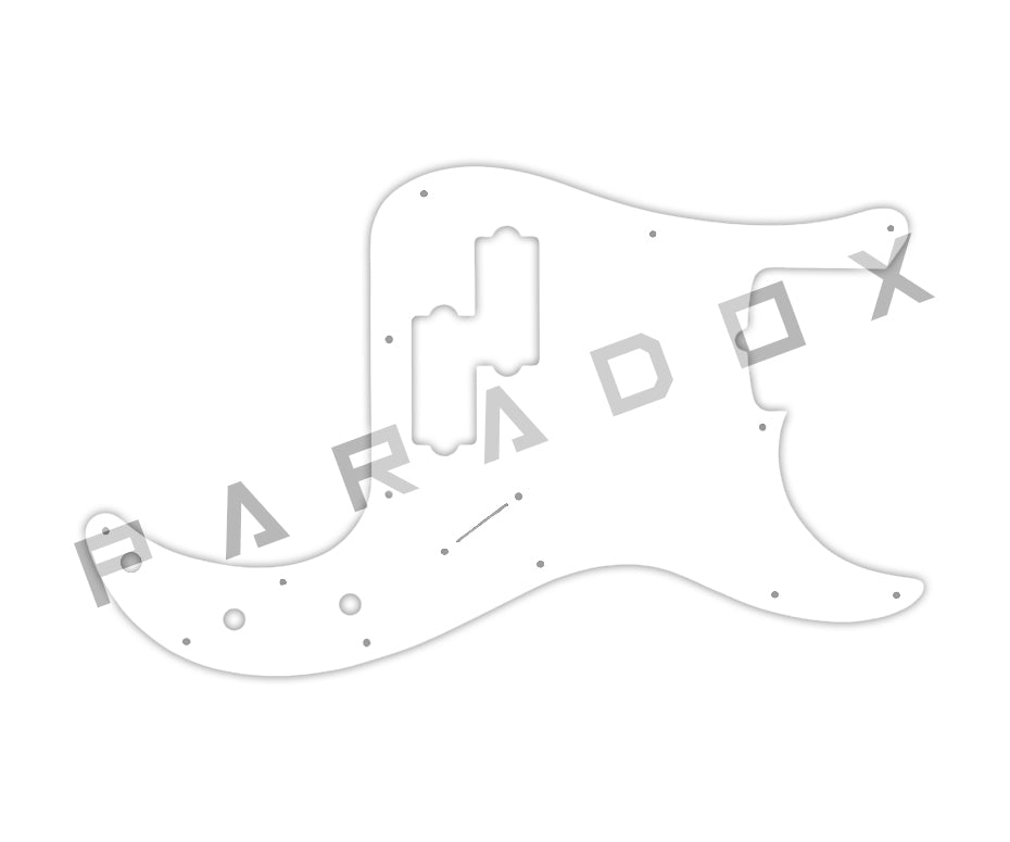 Custom Pickguard For 2006 - 2017 Made in America Fender Tony Franklin Artist Series Signature Precision Bass