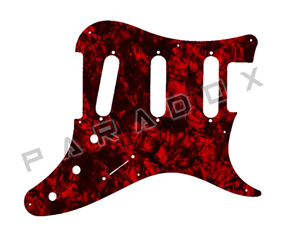 Custom Pickguard For 2018 - 2024 Made in America By Paul Reed Smith Silver Sky John Mayer Signature S/S/S