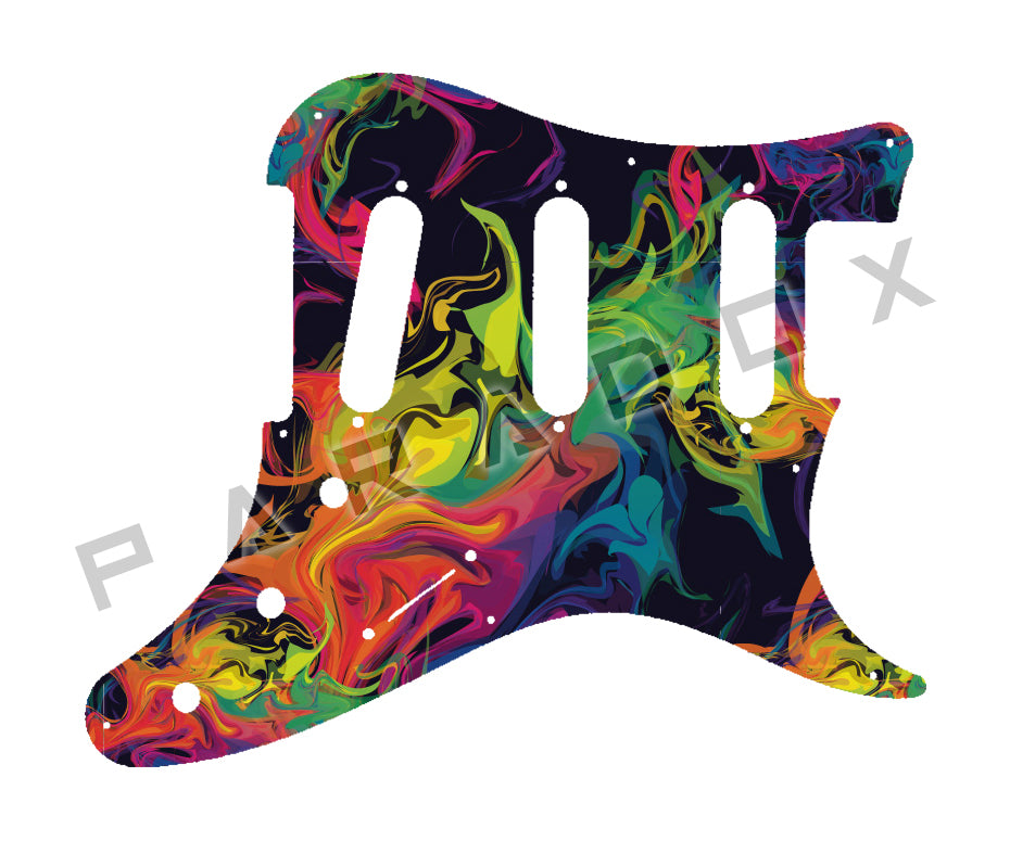 Custom Pickguard For 2018 - 2024 Made in America By Paul Reed Smith Silver Sky John Mayer Signature S/S/S