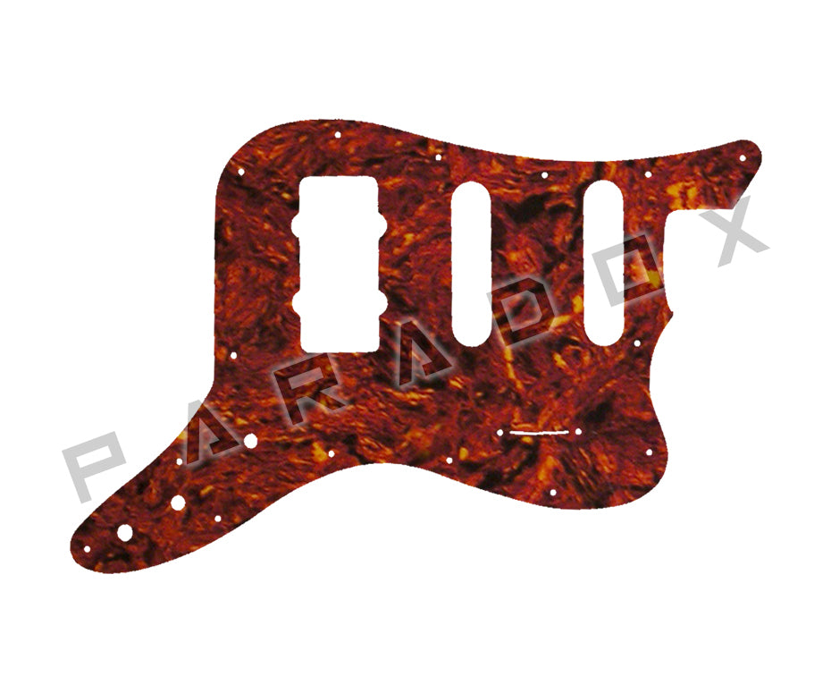 Custom Pickguard For 2013 - 2014 Made in America Fender Pawn Shop Bass VI
