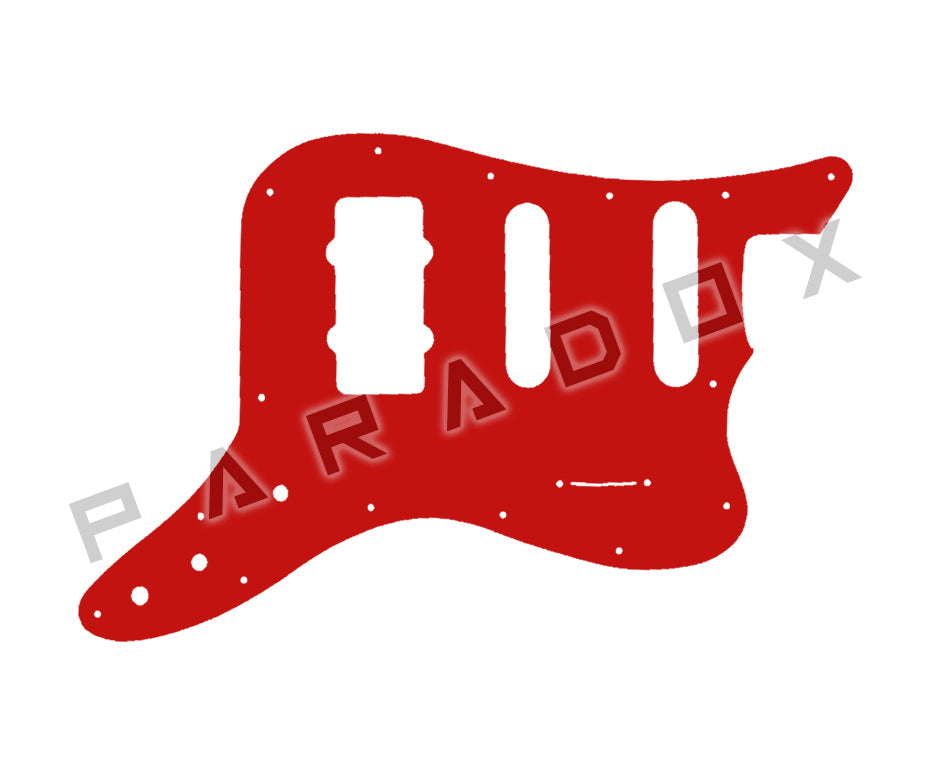 Custom Pickguard For 2013 - 2014 Made in America Fender Pawn Shop Bass VI