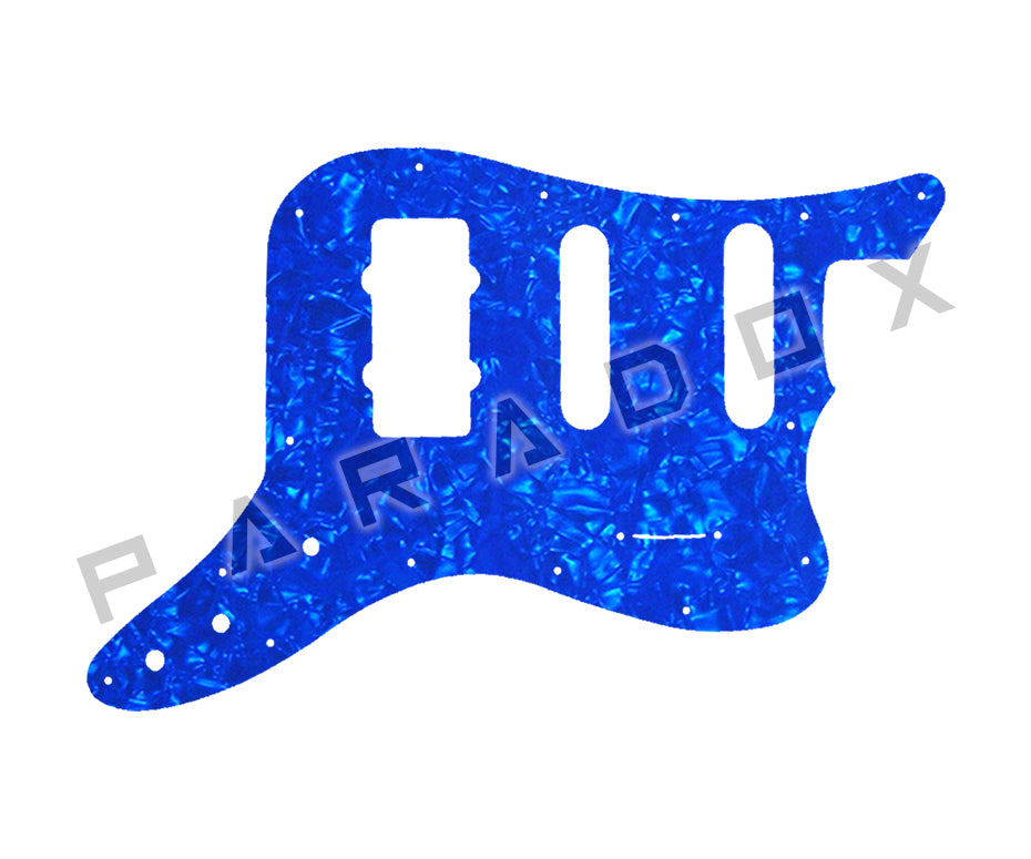 Custom Pickguard For 2013 - 2014 Made in America Fender Pawn Shop Bass VI