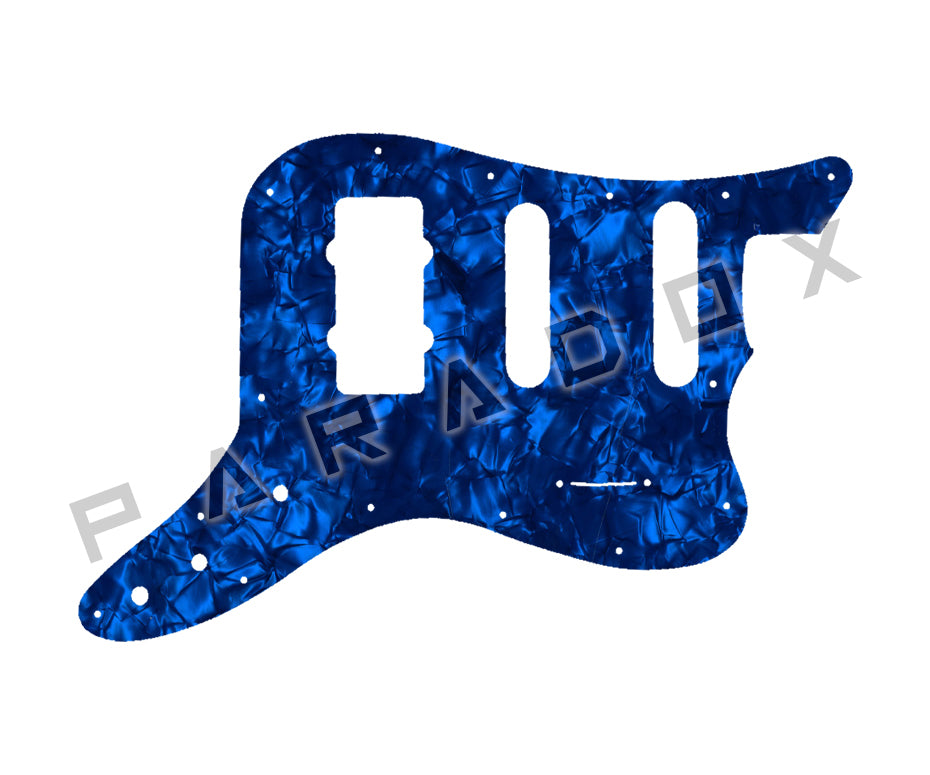 Custom Pickguard For 2013 - 2014 Made in America Fender Pawn Shop Bass VI