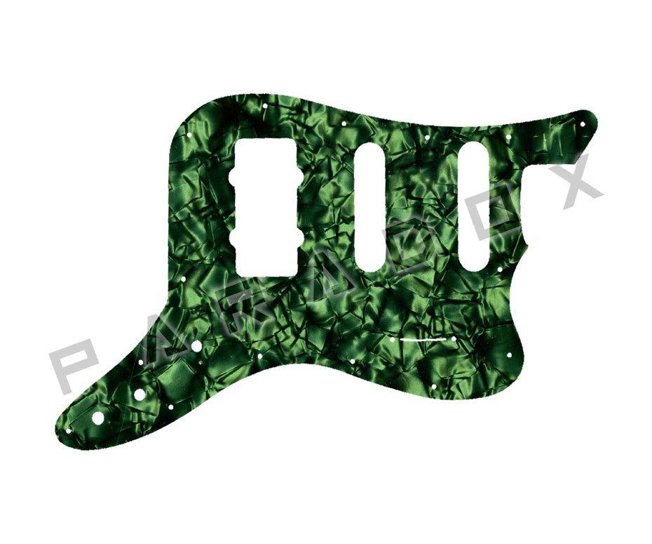 Custom Pickguard For 2013 - 2014 Made in America Fender Pawn Shop Bass VI