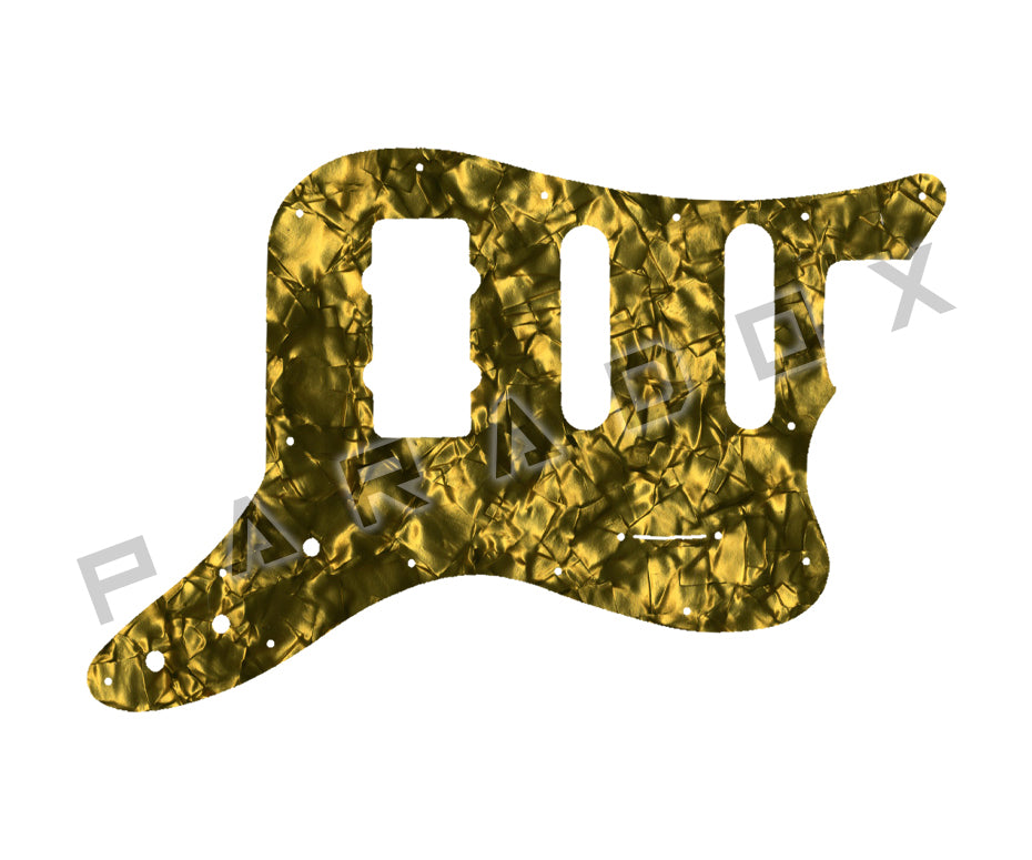 Custom Pickguard For 2013 - 2014 Made in America Fender Pawn Shop Bass VI