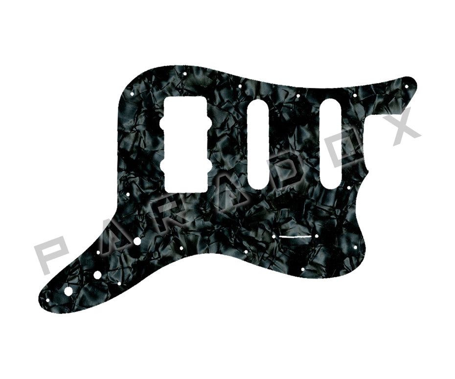 Custom Pickguard For 2013 - 2014 Made in America Fender Pawn Shop Bass VI