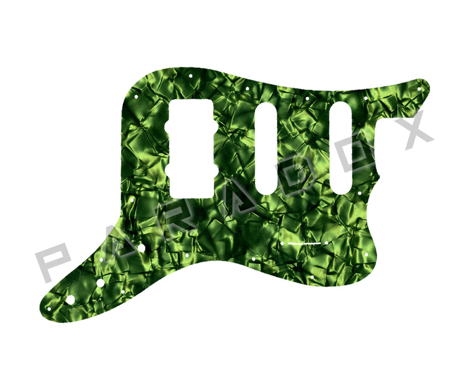 Custom Pickguard For 2013 - 2014 Made in America Fender Pawn Shop Bass VI