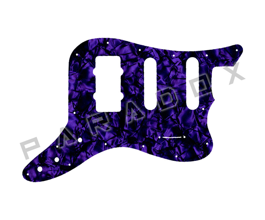Custom Pickguard For 2013 - 2014 Made in America Fender Pawn Shop Bass VI