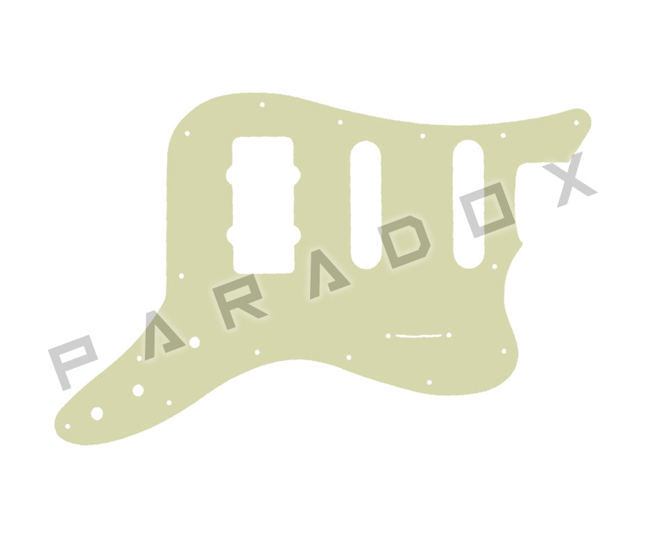 Custom Pickguard For 2013 - 2014 Made in America Fender Pawn Shop Bass VI