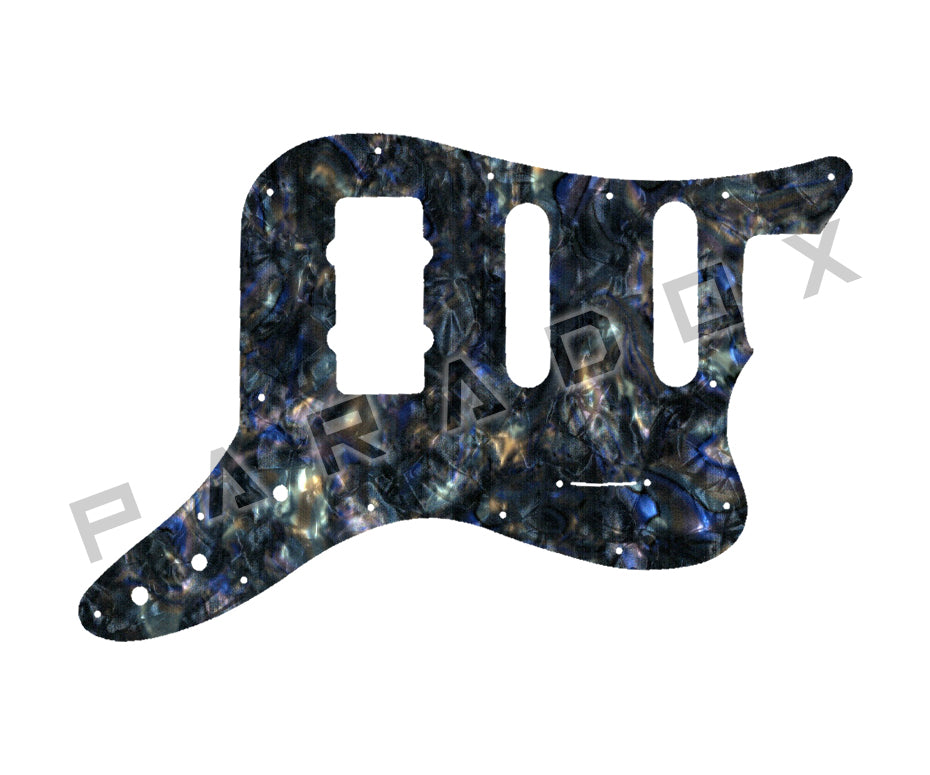 Custom Pickguard For 2013 - 2014 Made in America Fender Pawn Shop Bass VI
