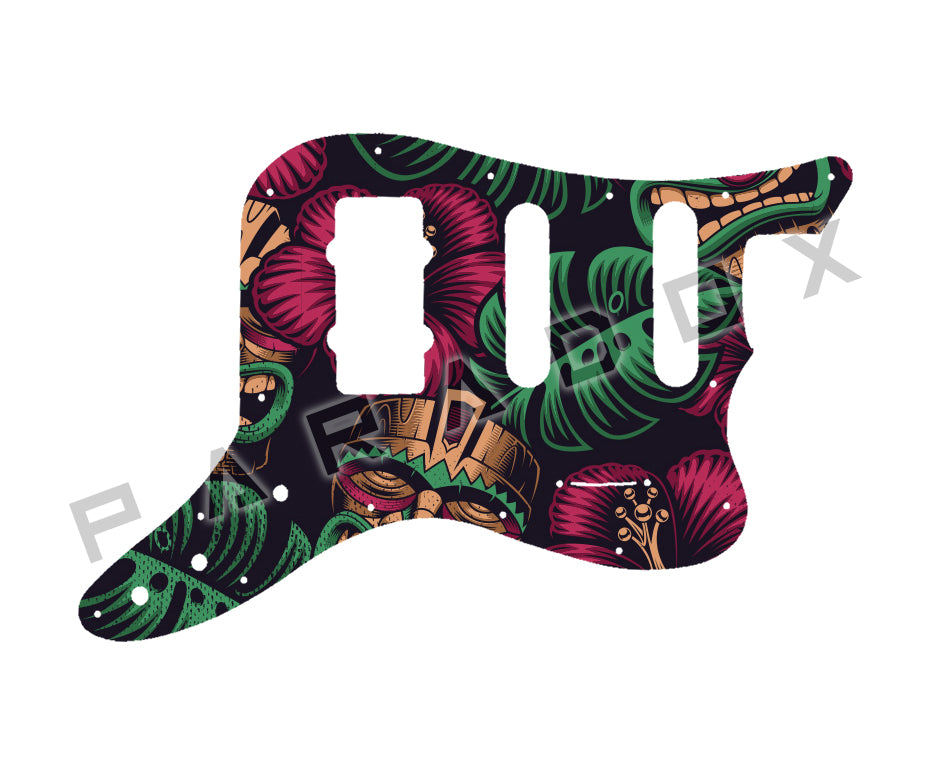 Custom Pickguard For 2013 - 2014 Made in America Fender Pawn Shop Bass VI