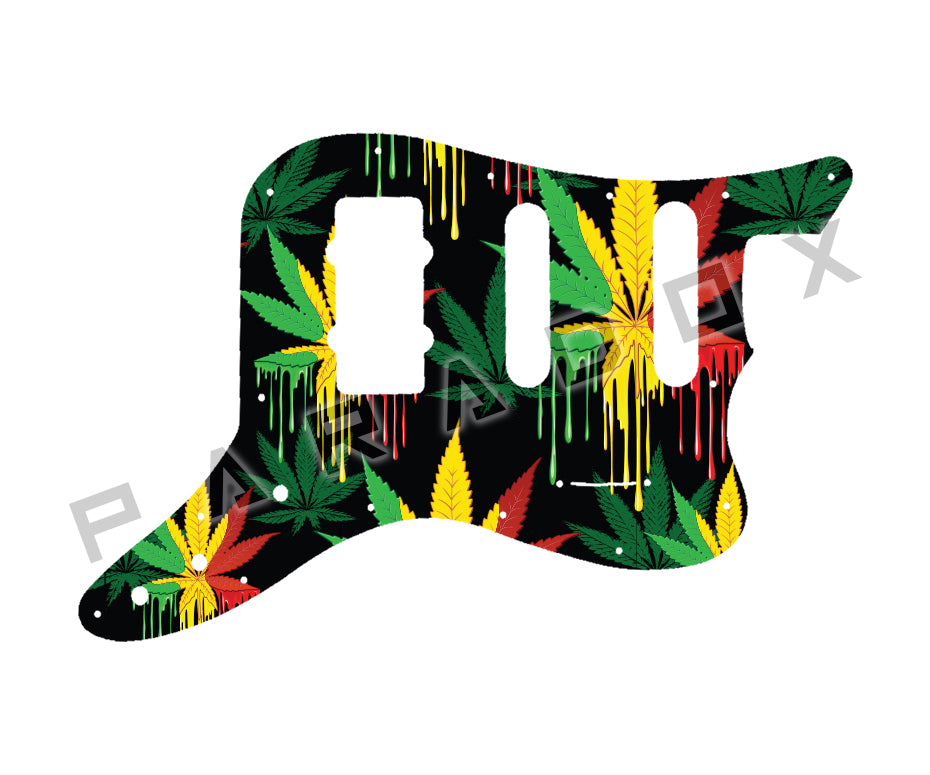 Custom Pickguard For 2013 - 2014 Made in America Fender Pawn Shop Bass VI
